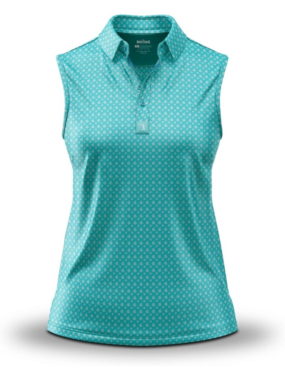 Athletic Fit Sleeveless Golf Polo for Women - UPF 50, Moisture Wicking, Stretchy